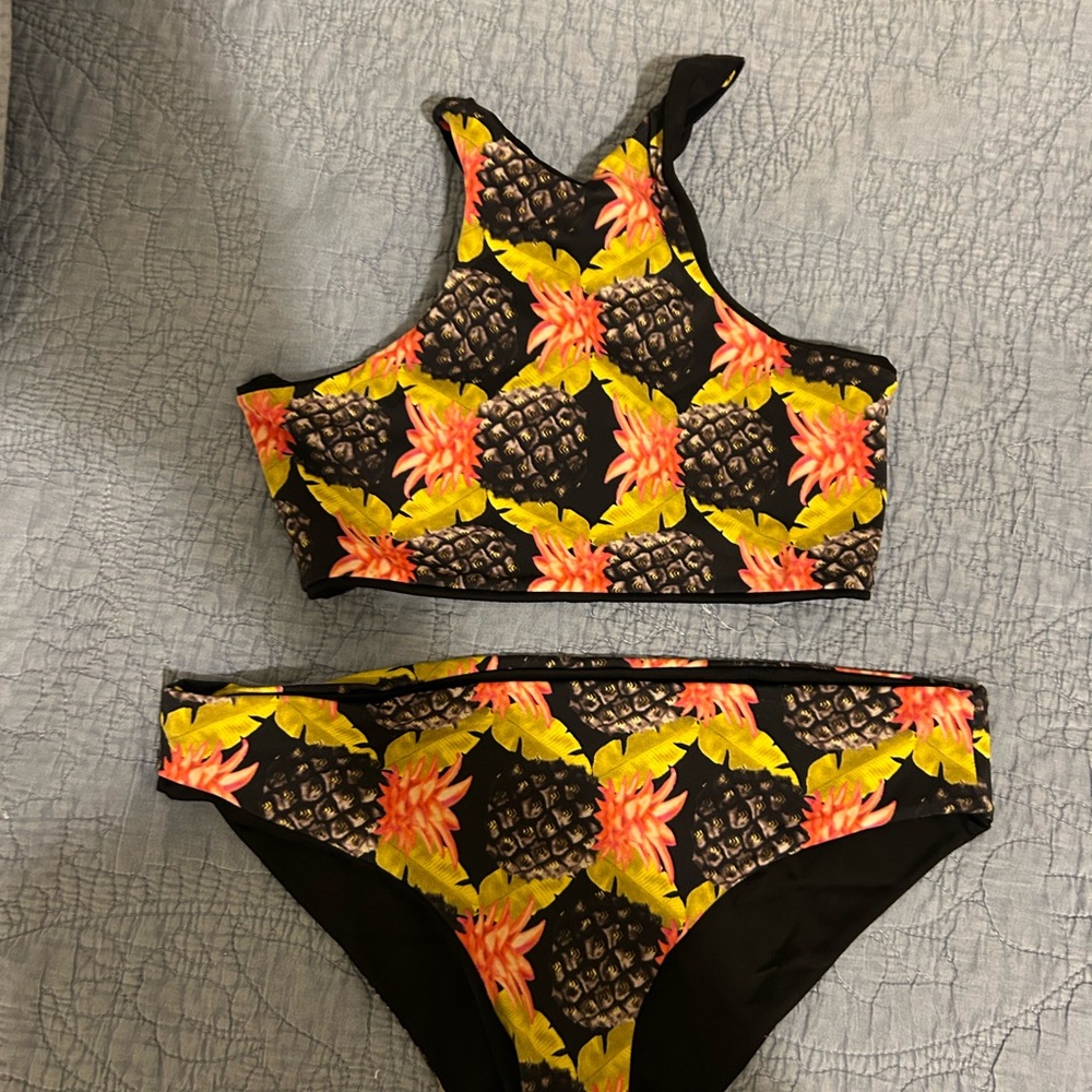 Colorful Pineapple Bikini Set